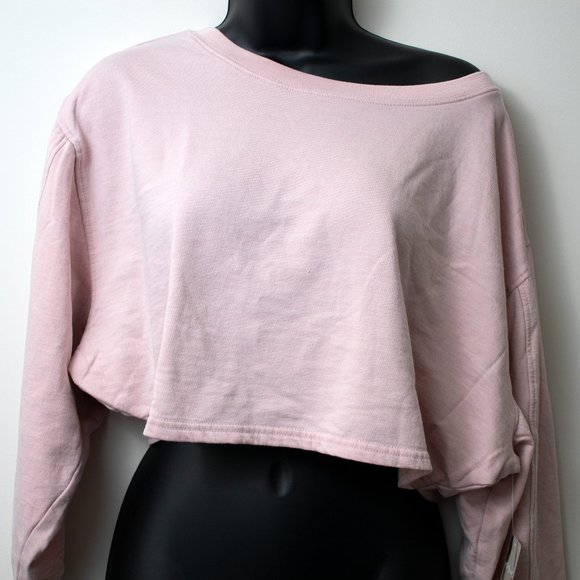 NWT Free People Zuma Sweatshirt - Cottonwood S, M - Picture 4 of 7